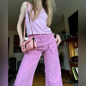 Saks Potts NWT Pink Juliane Trousers